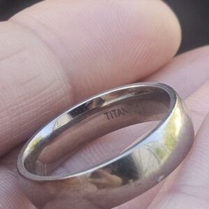 Titanium Wedding Band, Classic Wedding RING